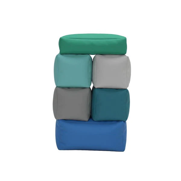 Contemporary Bean Block Set 6pc - Image 2