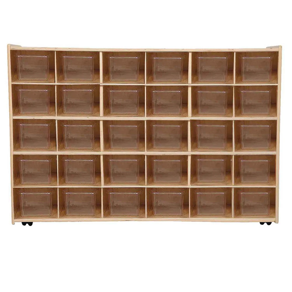 Contender Mobile 30 Tray Storage with Translucent Trays Asse - Image 2