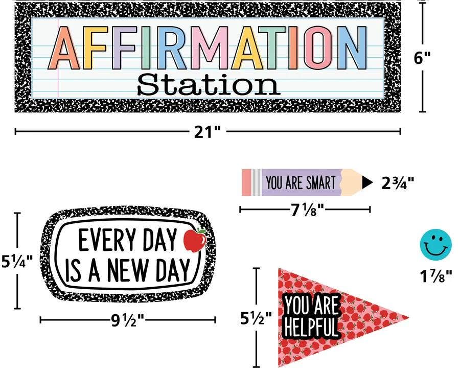 Cool for School Positive Affirmations Mini Bulletin Board - Image 3