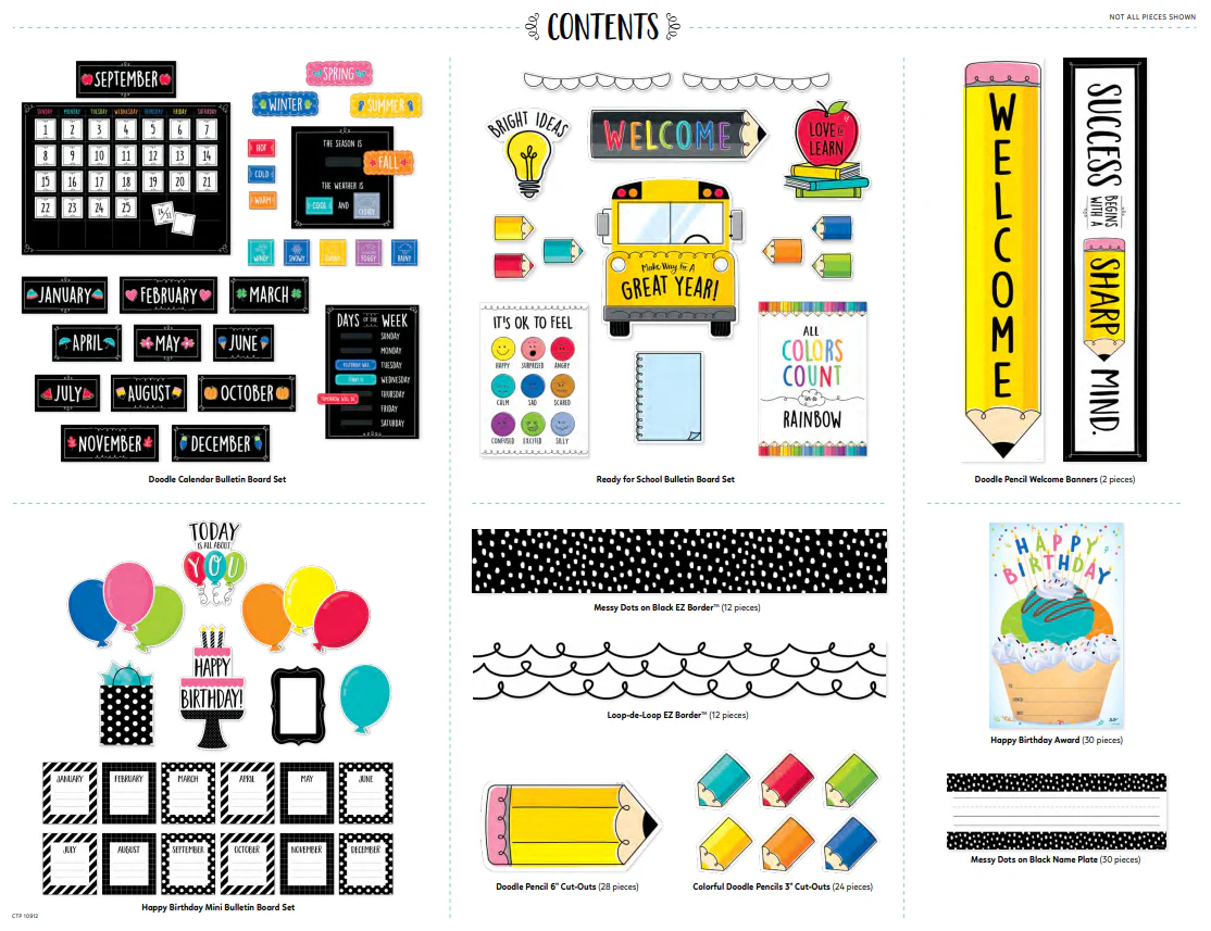Core Decor Curated Classroom Decor Set - Image 2