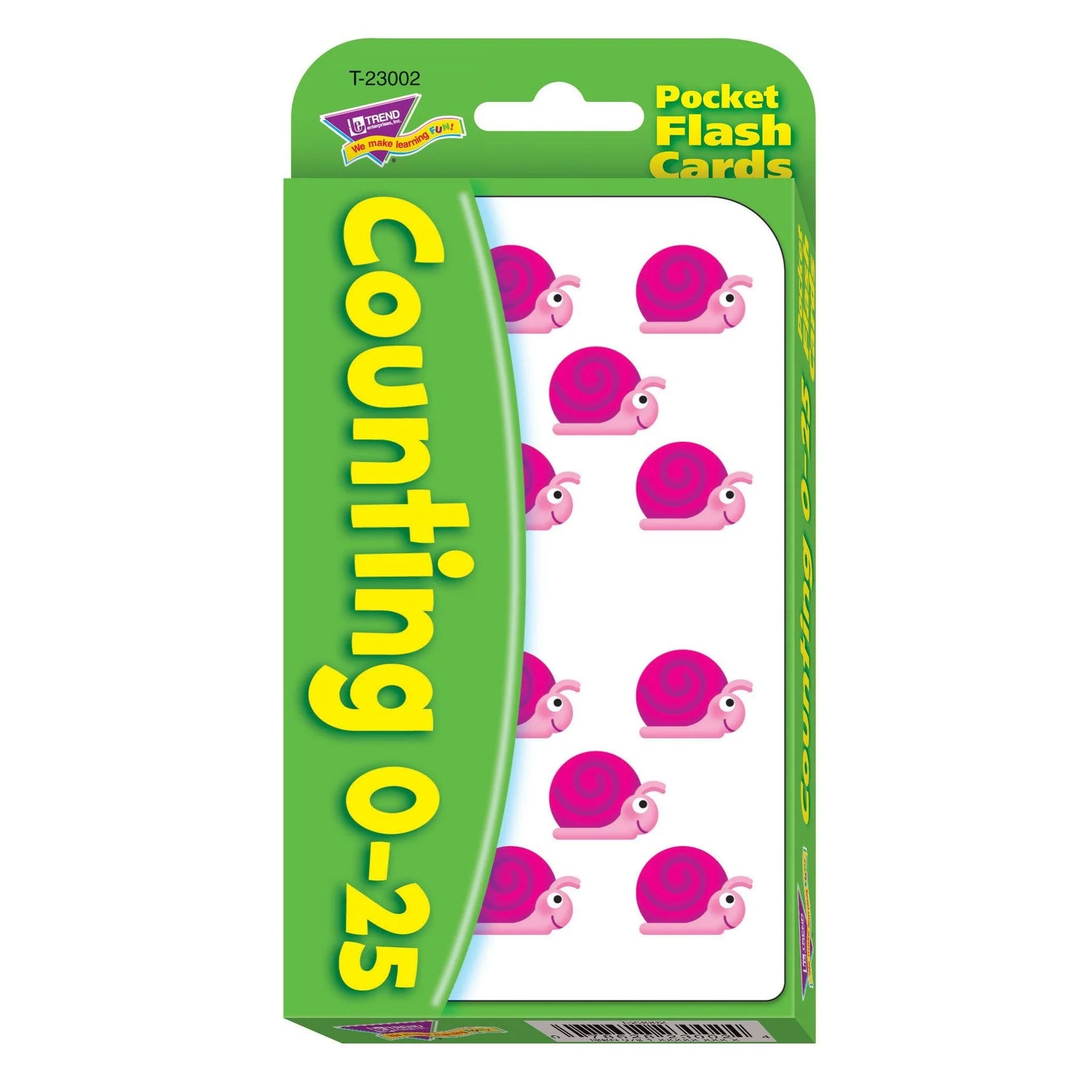 Counting 0 To 25 Flash Cards