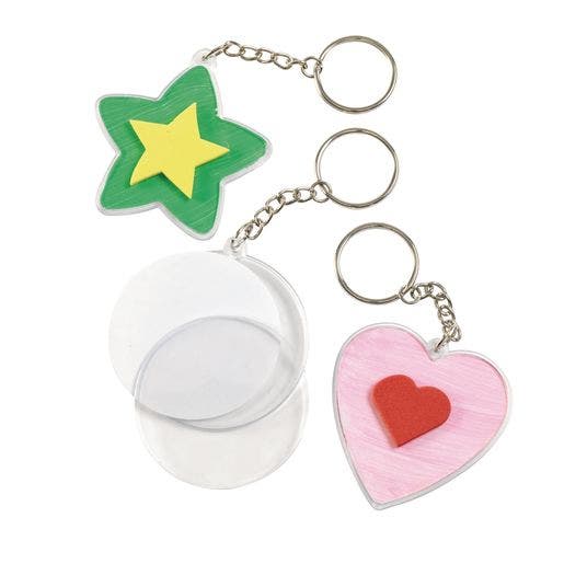 Create Your Own Keychains Set of 12