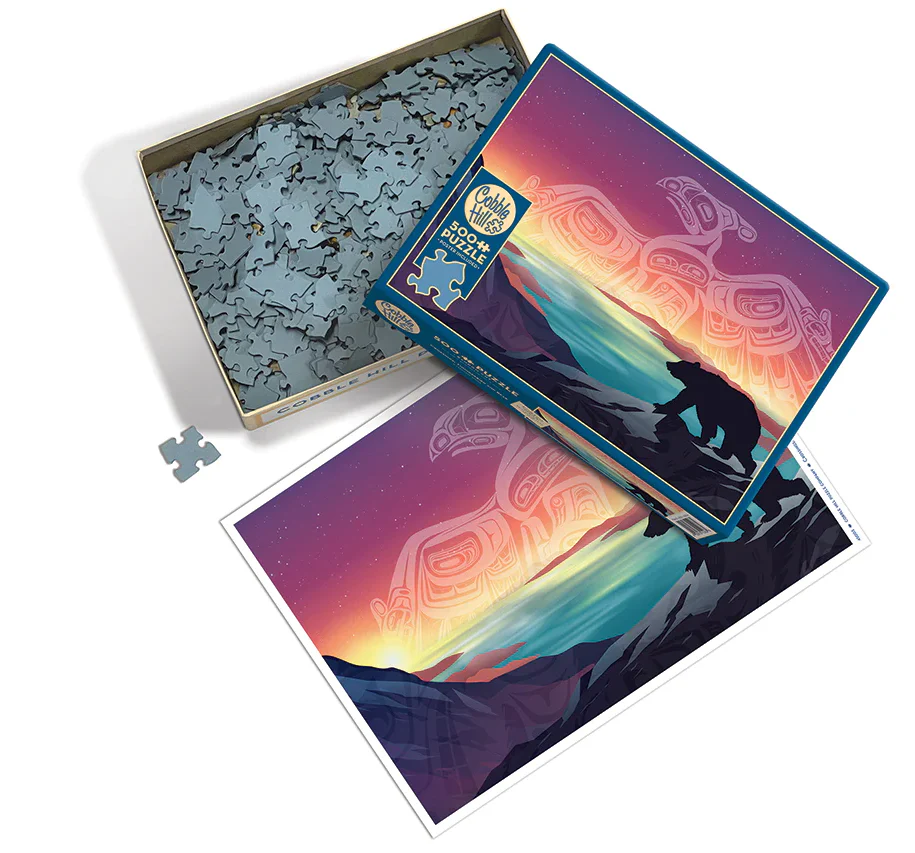 Crossings Thunderbird and Bear 500 pc Puzzle - Image 3