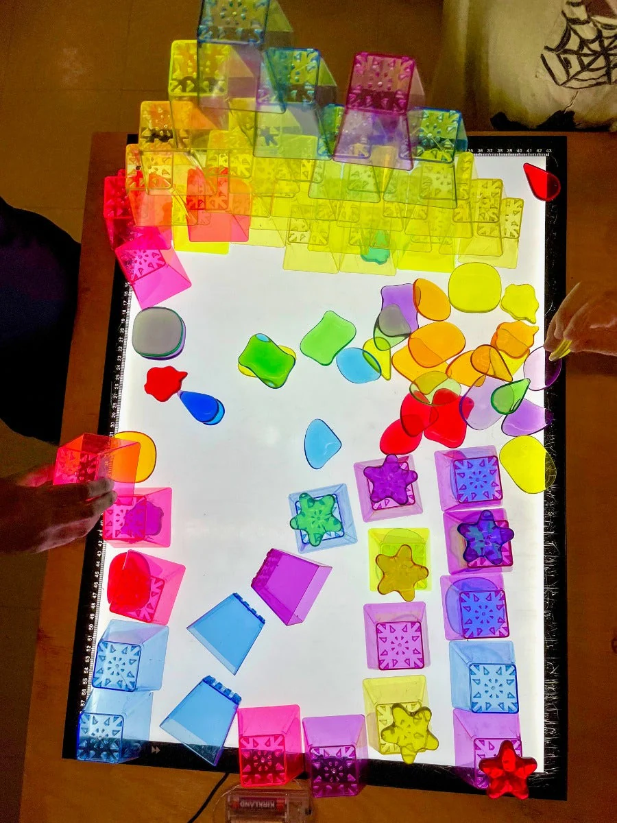 Crystal Color Stacking Blocks - Image 2