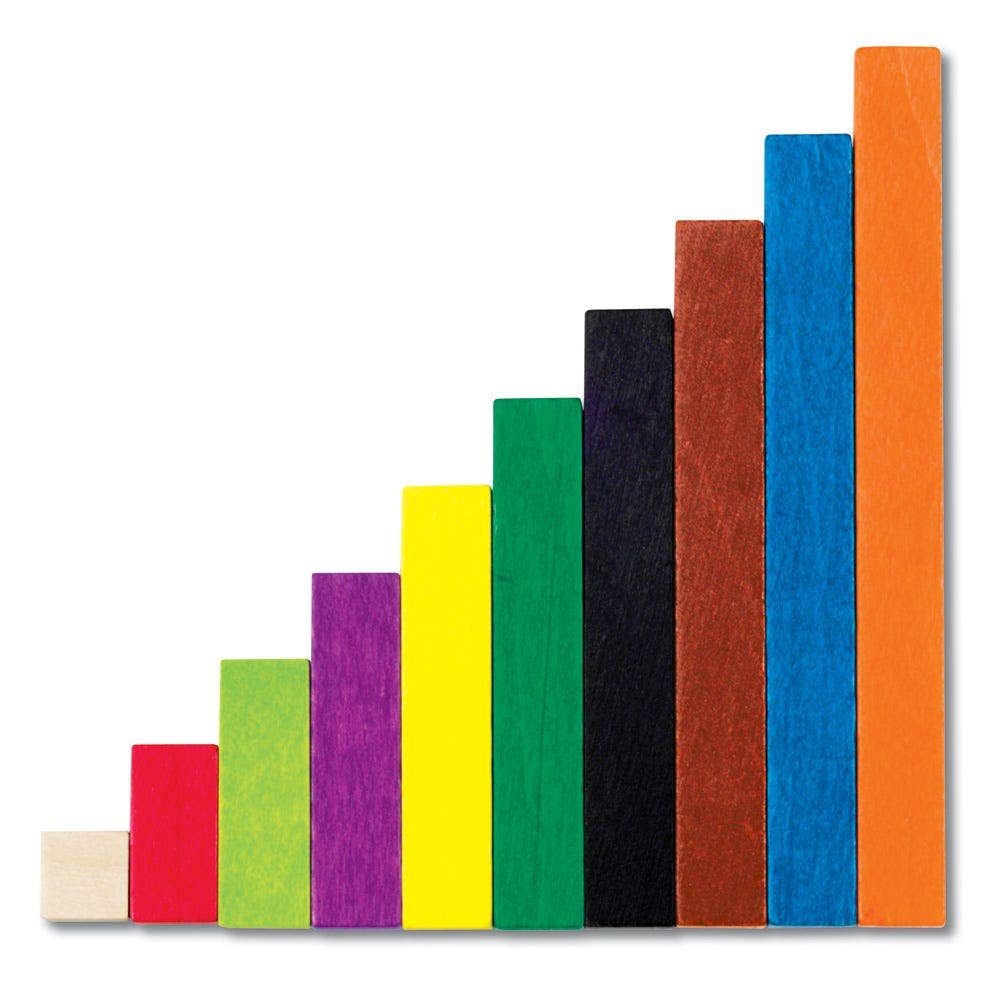 Cuisenaire Rods Introductory Set Plastic - Image 3