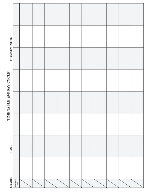 Daily Plan and Record Book 2 Revised Orange - Image 2
