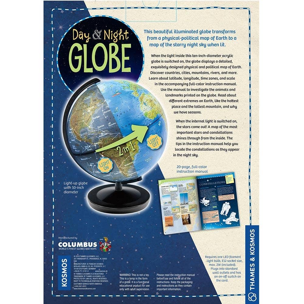 Day & Night Globe - Image 3