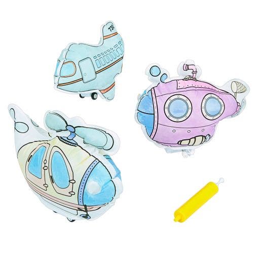 Decorate & Inflatible Vehicles Set of 3 - Image 3