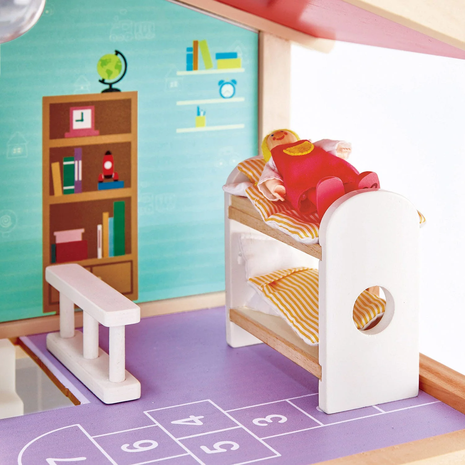Doll Family Mansion by Hape - Image 3