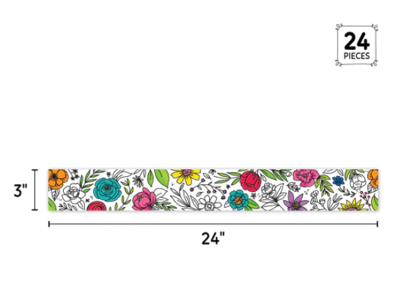 Doodly Blooms EZ Border - Image 2