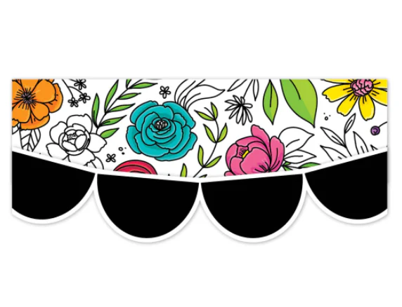 Doodly Blooms EZ Border - Image 3