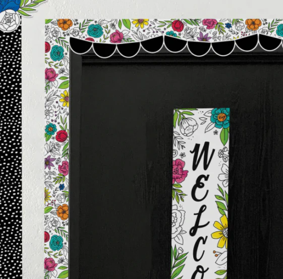 Doodly Blooms EZ Border - Image 4
