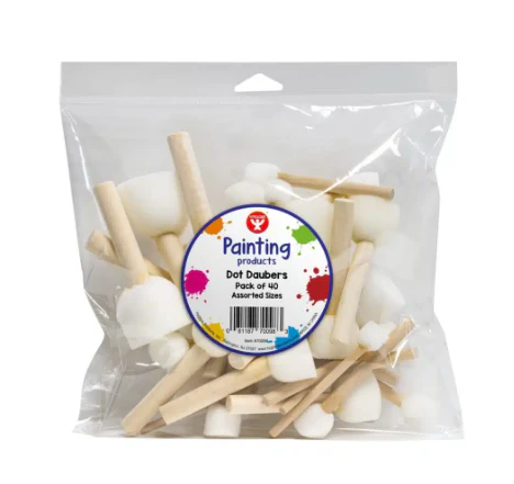 Dot Daubers Paint Brushes 40 assorted sizes - Image 6