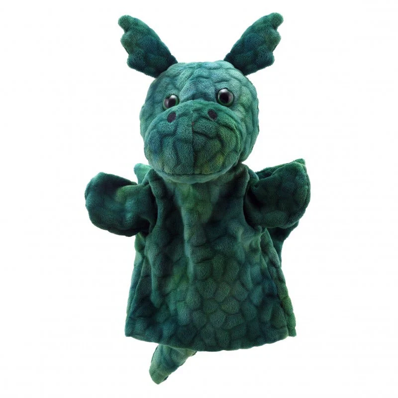 Dragon Green Hand Puppet Animal Puppet Buddies