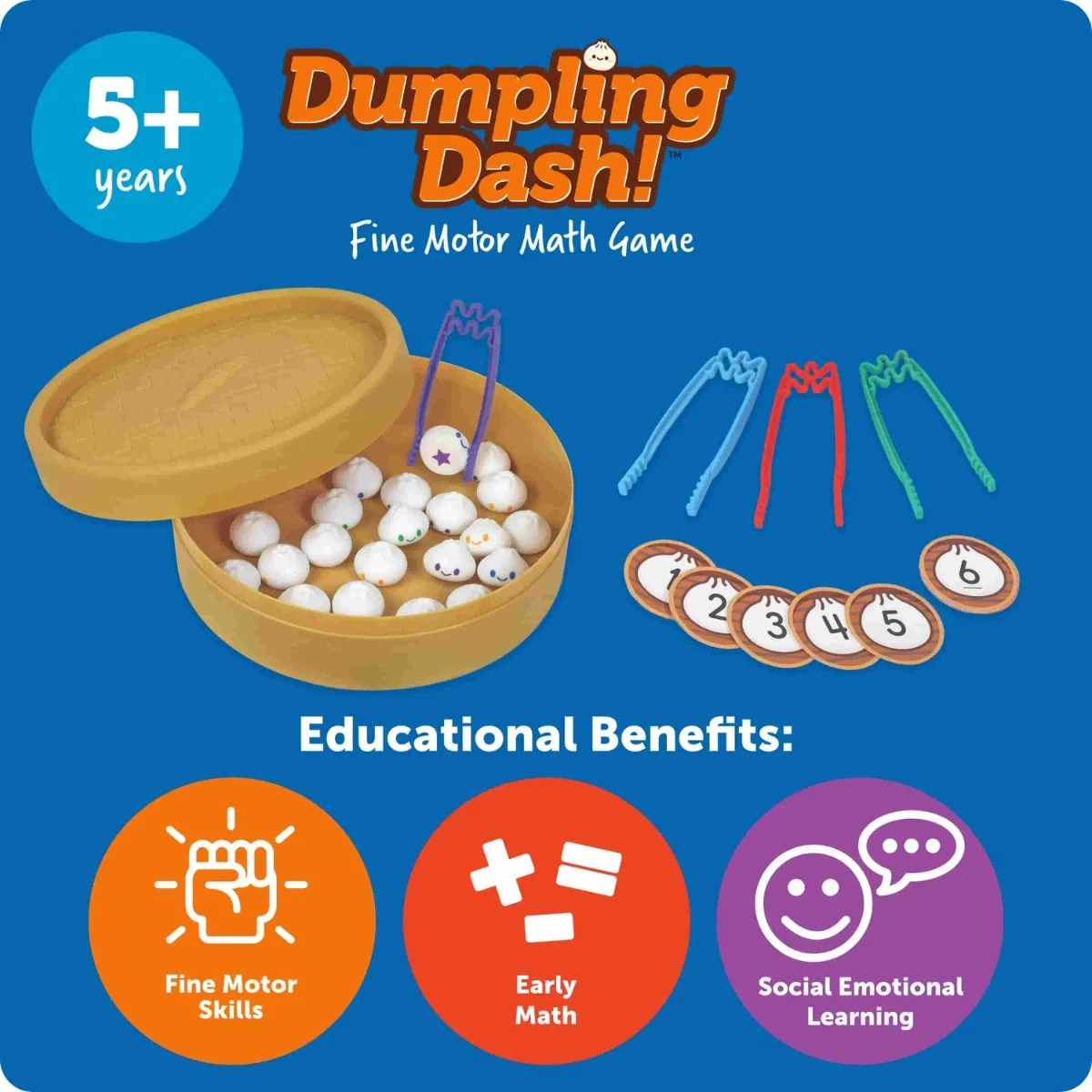 Dumpling Dash Fine Motor Math Game - Image 4