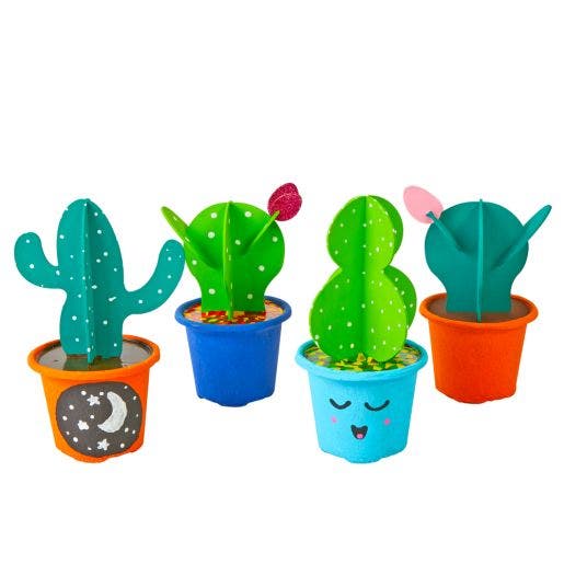 DYO Paper Mache Cactus 12 pc - Image 4