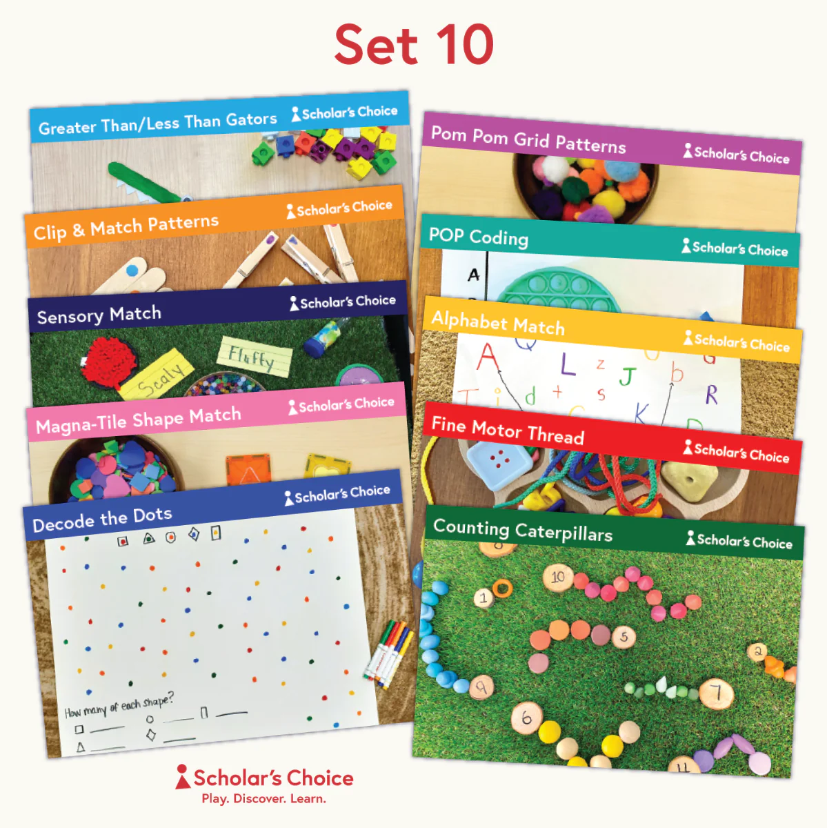 Early Learning Provocation Cards Set 10