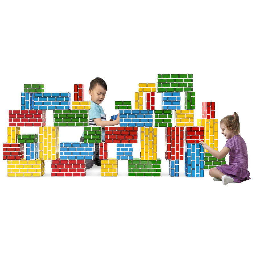 Easy-Stack Cardboard Blocks (40 Piece Set) - Image 3