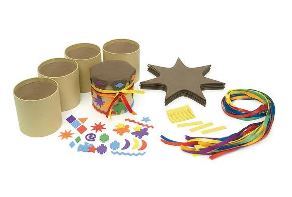 Easy-To-Make Drum Craft Kit Set For 12