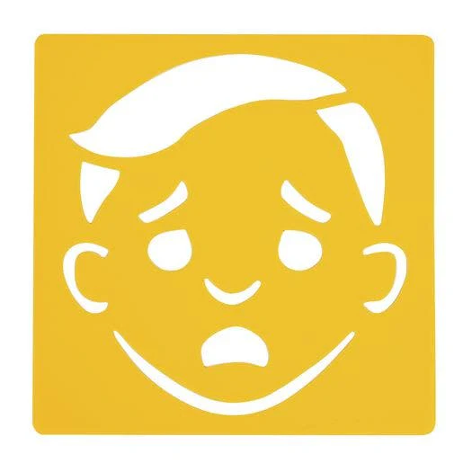 Emotion Stencils Set of 6 - Image 6