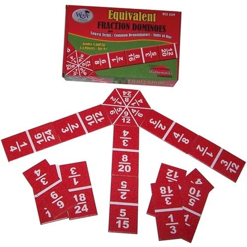 Equivalent Fraction Dominoes