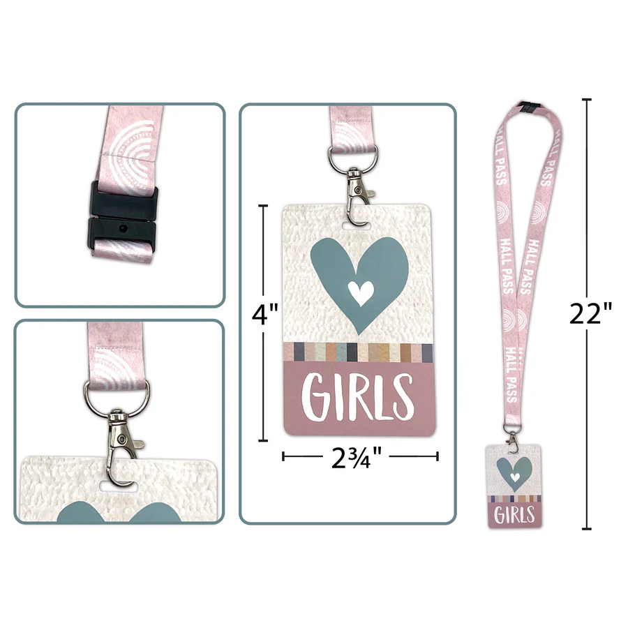 Everyone is Welcome Hall Pass Lanyards - Image 3