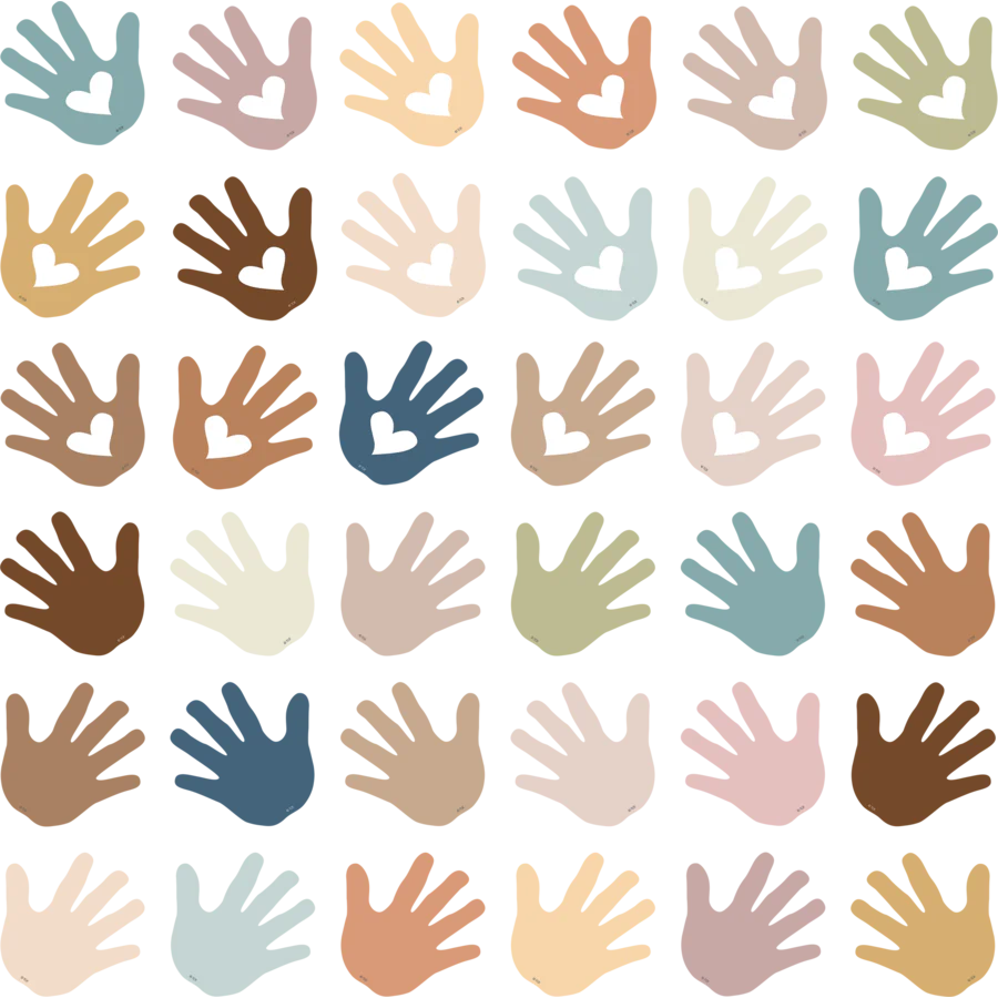Everyone is Welcome Helping Hands Mini Accents - Image 2