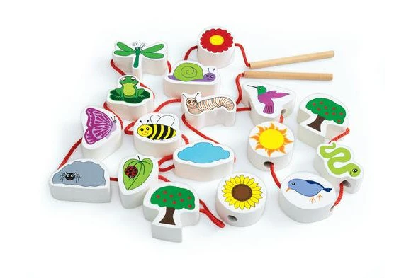Excellerations Chunky Lacing Garden Set 17 Pieces