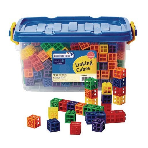 Excellerations Grid Linking Cubes 300 Pcs - Image 3