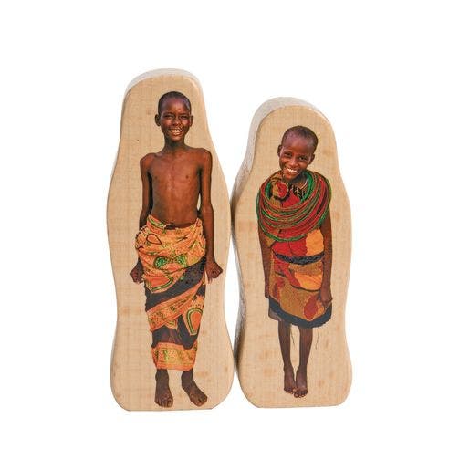 Excellerations Photo Block Multicultural Play People Set of - Image 3