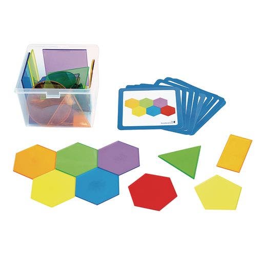 Excellerations STEM Translucent Attribute Shapes 36 Pieces - Image 6