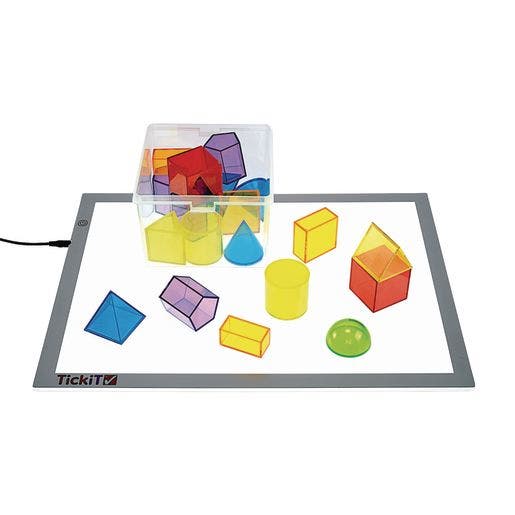 Excellerations STEM Translucent Matching Geo Solids - Image 3