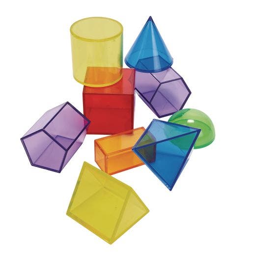 Excellerations STEM Translucent Matching Geo Solids - Image 5