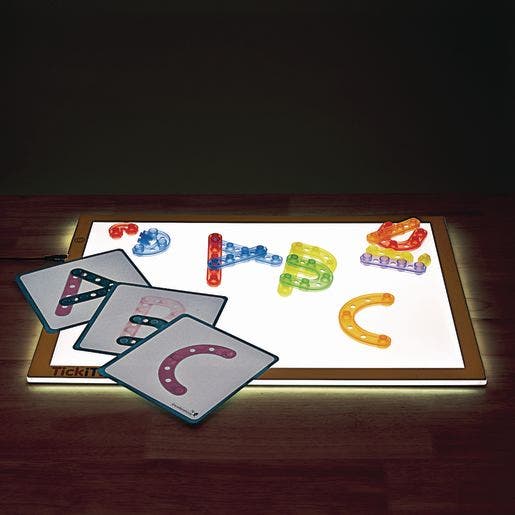 Excellerations Translucent Alphabet Construction Set 100 Pie - Image 3