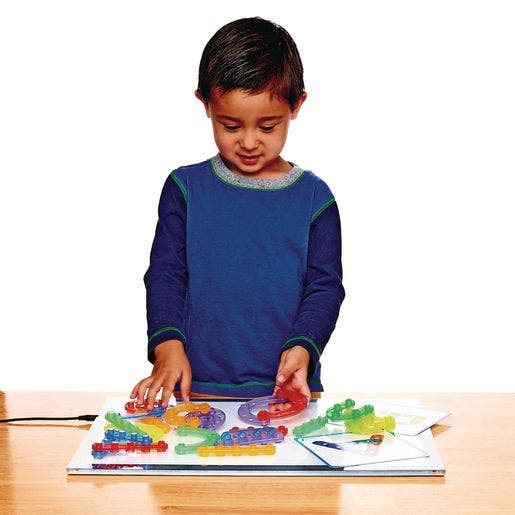 Excellerations Translucent Alphabet Construction Set 100 Pie - Image 5