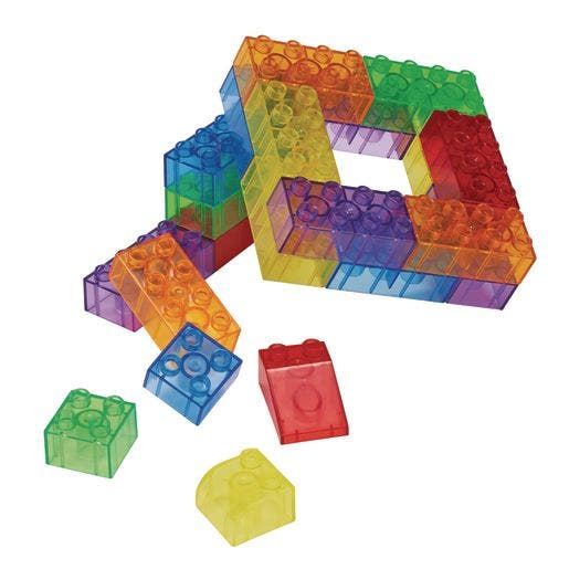Excellerations Translucent Building Bricks 206 pieces - Image 4
