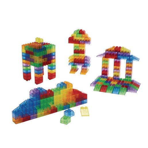 Excellerations Translucent Building Bricks 206 pieces - Image 5