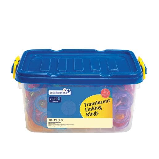 Excellerations Translucent Linking Rings 180 pcs - Image 3