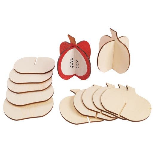 Ez Build DYO 3D Wood Pumpkin 6 pc - Image 2