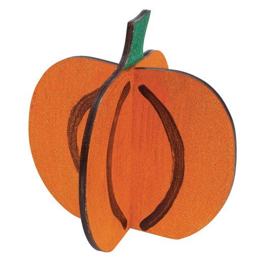 Ez Build DYO 3D Wood Pumpkin 6 pc - Image 3