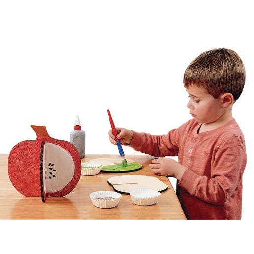 Ez Build DYO 3D Wood Pumpkin 6 pc - Image 4