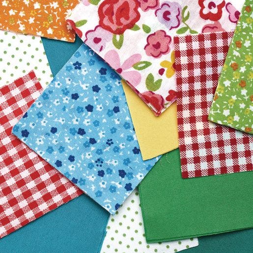 Fabric Squares 150 Pieces