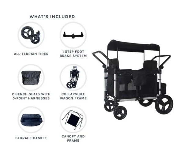 Famileasy Collapsible Stroller Wagon - Image 4