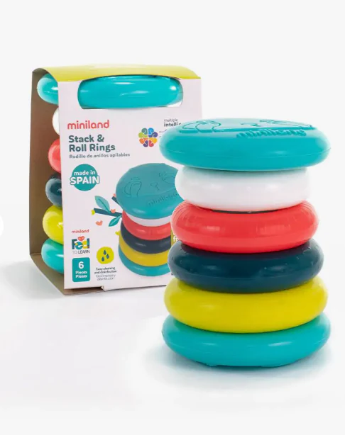 Feel to Learn Tower Stacking and Rolling Rings - Image 2