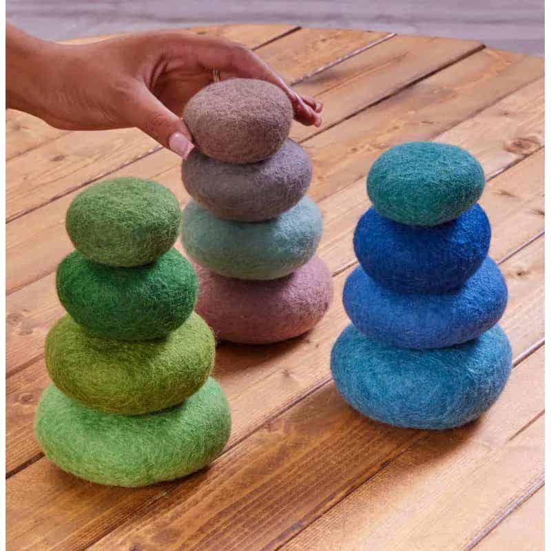 Felt Stacking Boulders