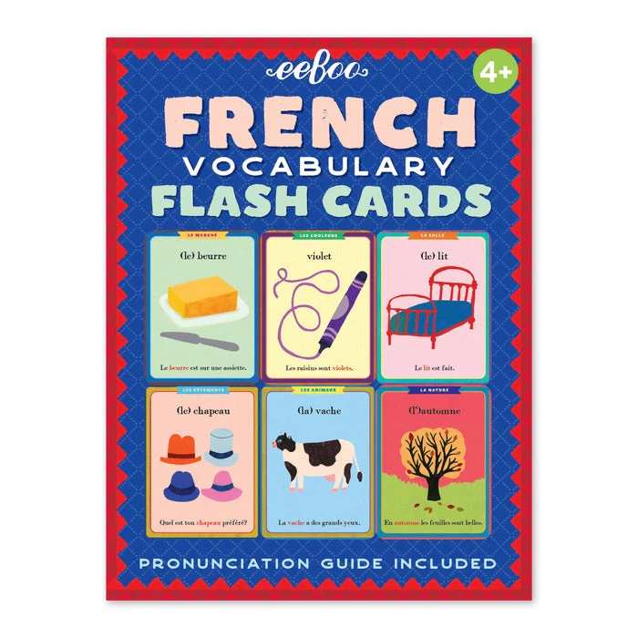 French Flash Cards by eeboo