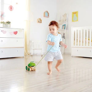 Frog Pull Along by Hape - Image 2