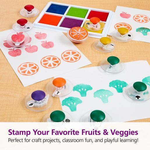 Fruit & Vegetable Stampers Set of 14 - Image 3