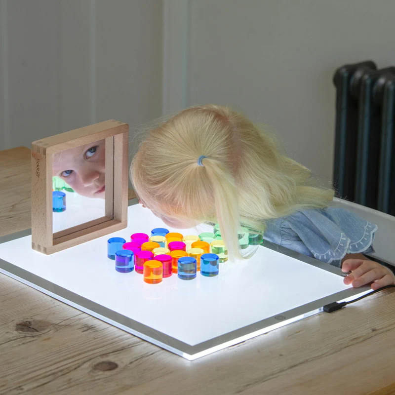 Gem Circle Mirror Tray - Image 5