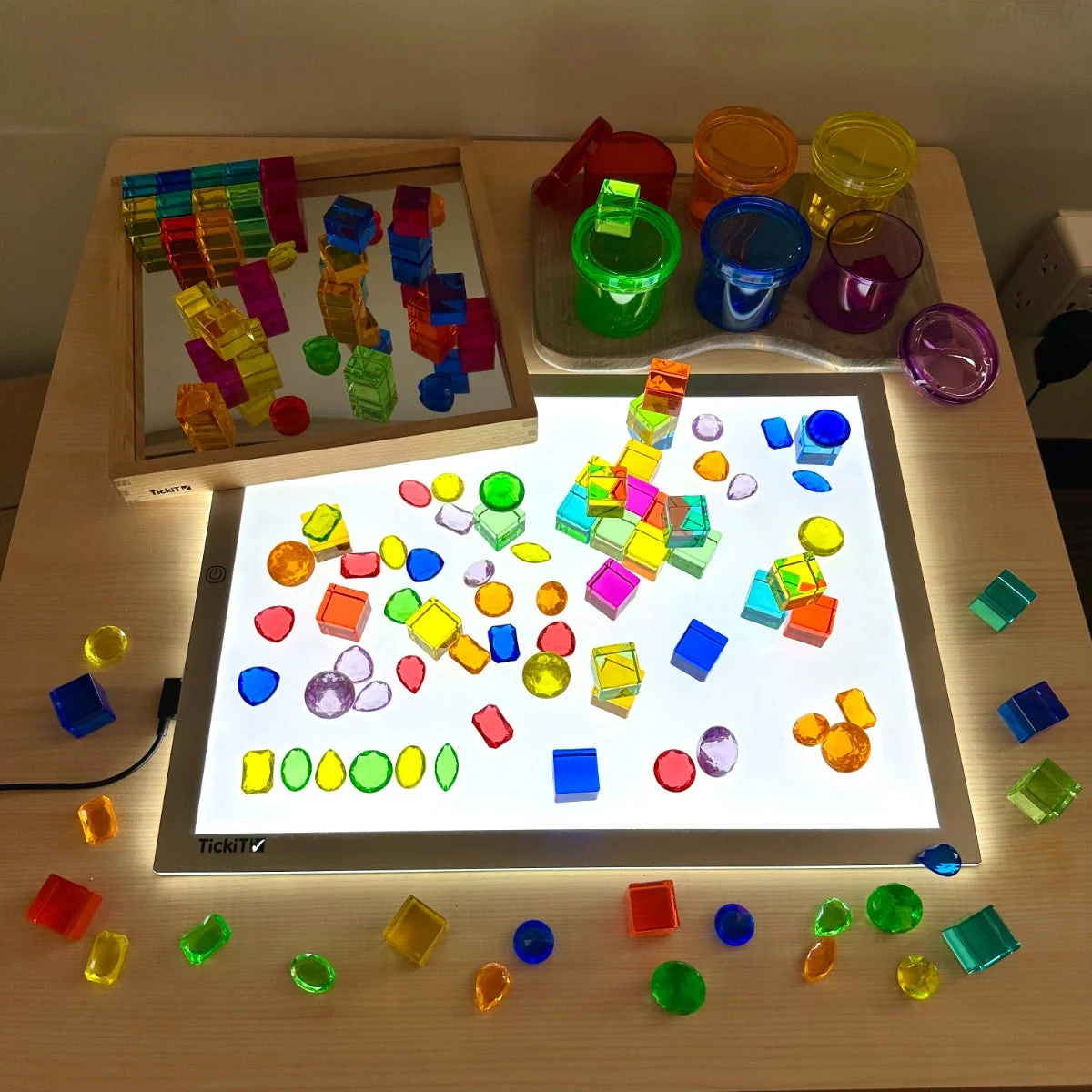 Gem Cube Mirror Tray - Image 3